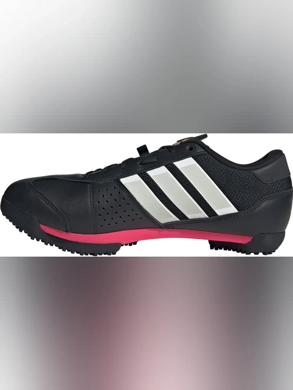 NEW Women's 7.5 cycling shoes - Adidas Heritage Tour Bike Shoes - Clipless Black